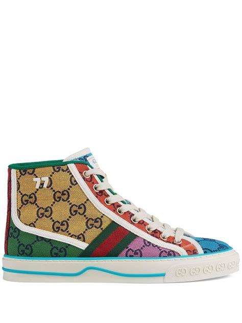 gucci tennis 1977 high-top|Gucci tennis 1977 women.